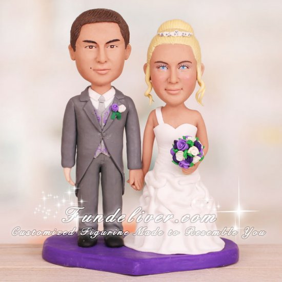 Traditional Bride and Groom Cake Toppers and Decorations - Click Image to Close