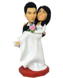 Groom Carrying Bride Cake Topper,Custom Cake Topper Groom Carrying Bride Cake Topper,Custom Cake Topper
