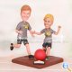 Kickball Wedding Cake Toppers