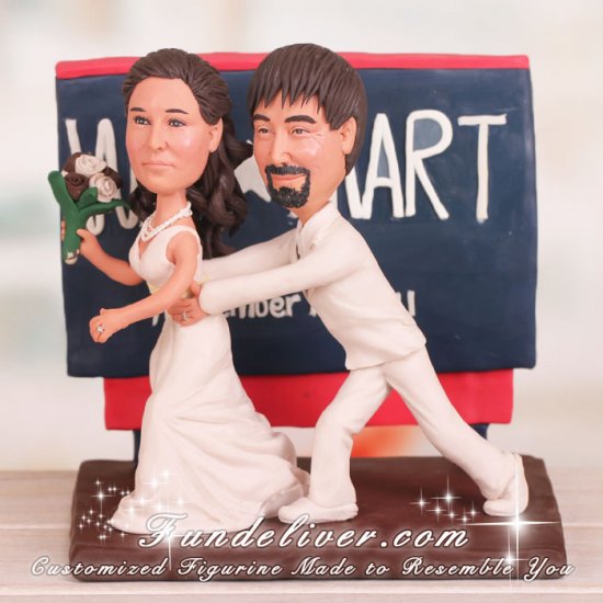 The Walmart Love Story Wedding Cake Toppers - Click Image to Close