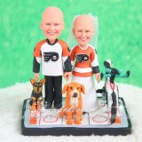 Bicycle Wedding Cake Toppers
