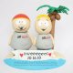 South Park Character Cartman & Butters Wedding Cake Topper