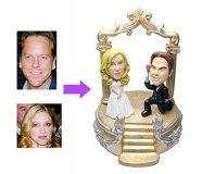 "Will You Marry Me?" Wedding Cake Topper Figurine "Will You Marry Me?" Wedding Cake Topper Figurine