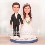 Travel Together All Over The World Wedding Cake Toppers
