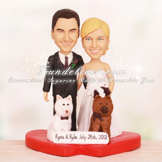 Butt Grabbing Funny Bride and Groom Cake Toppers - Click Image to Close