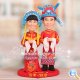 Chinese Cake Toppers with Phoenix and Dragon Embroidery