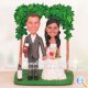 Winery Theme Vineyard Wedding Cake Toppers