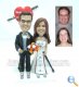 Skiing Wedding Cake Toppers, Ski Theme Cake Toppers Skiing Wedding Cake Toppers, Ski Theme Cake Toppers