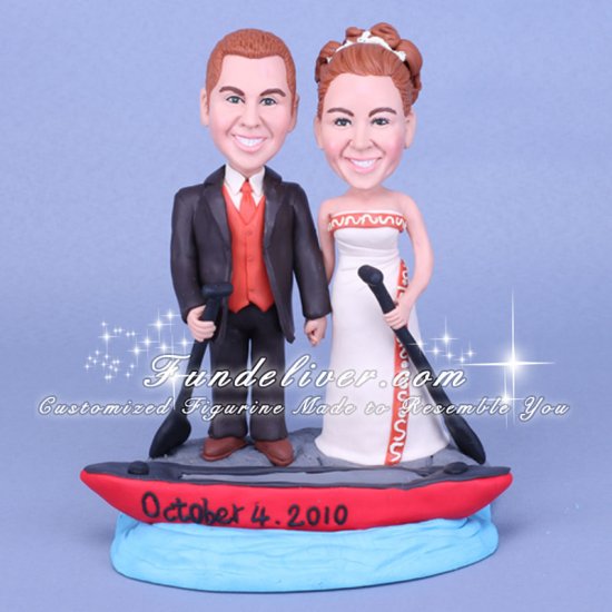 Boat Cake Topper, Boat Theme Wedding Cake Topper - Click Image to Close