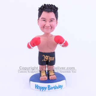 Boxing Cake Topper, Boxing Birthday Decoration