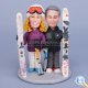 Snowboarding / Skier Wedding Cake Toppers Snowboarding / Skier Wedding Cake Toppers