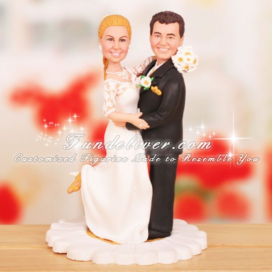 Daisy Theme Wedding Cake Toppers - Click Image to Close