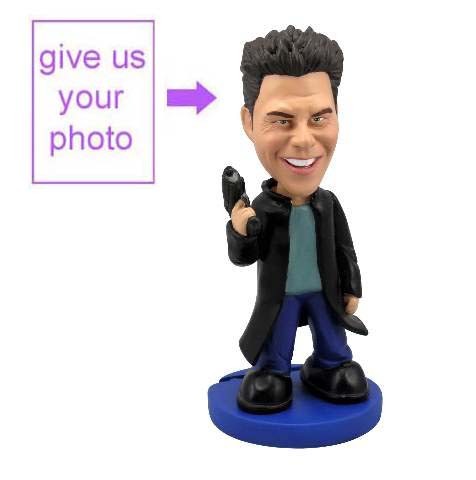 Personalized Gift - Secret Agent Figurine - Click Image to Close