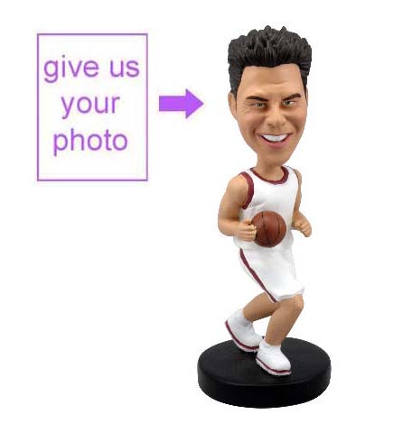 Personalized Gift - Basketball Player Figurine - Click Image to Close