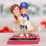 Chicago Cubs Wrigley Field Marquee Sign Cake Toppers