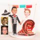 Del Folklorico Dancer and Mariachi Theme Wedding Cake Toppers