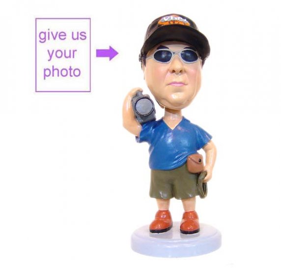 Personalized Gift - Videographer with Camera - Click Image to Close