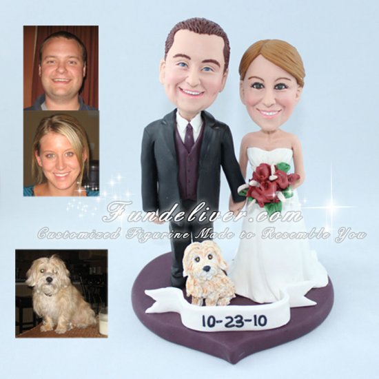 Sweet Wedding Cake Toppers, Sweethearts Cake Toppers - Click Image to Close