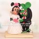 Rat Fink and Minnie Mouse Wedding Cake Toppers