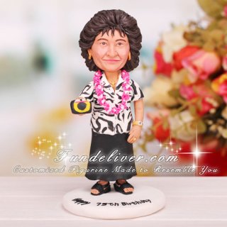 Personalized 75th Birthday Cake Toppers