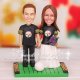 Pittsburgh Steelers Football Wedding Cake Toppers