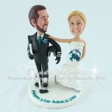 Ice Skate Cake Topper, Ice Skating Wedding Cake Topper for Skater