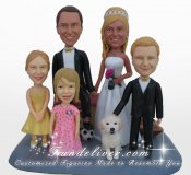 Family Wedding Cake Toppers, Family Cake Toppers