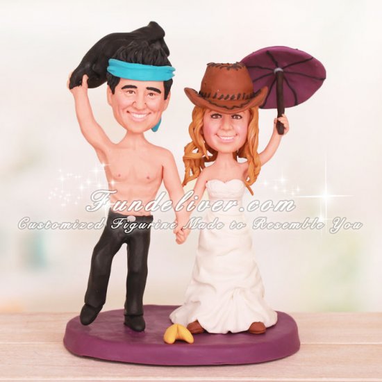Dancing Wedding Cake Toppers - Click Image to Close