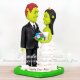 Fiona and Shrek Cake Toppers