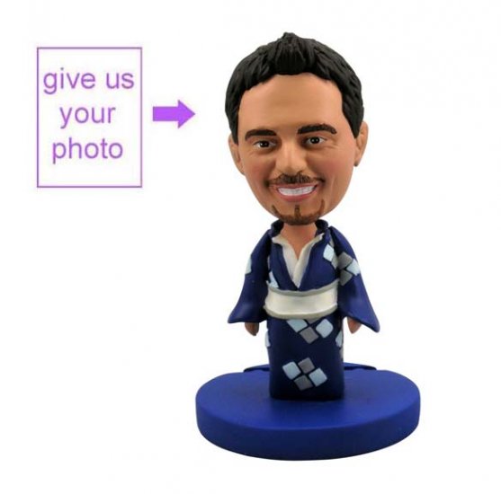 Personalized Gift - Man In Japanese Kimono - Click Image to Close