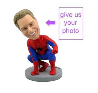 Personalized Gift - Swating Spiderman Figurine