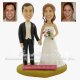 Classical Bride and Groom Wedding Cake Toppers