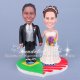 Ethnic Cake Toppers for Couples with Different Nationalities and Races