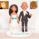 Little Bill and Kimpossible Wedding Cake Toppers Little Bill and Kimpossible Wedding Cake Toppers