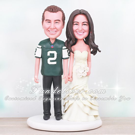 New York Jets Cake Toppers - Click Image to Close