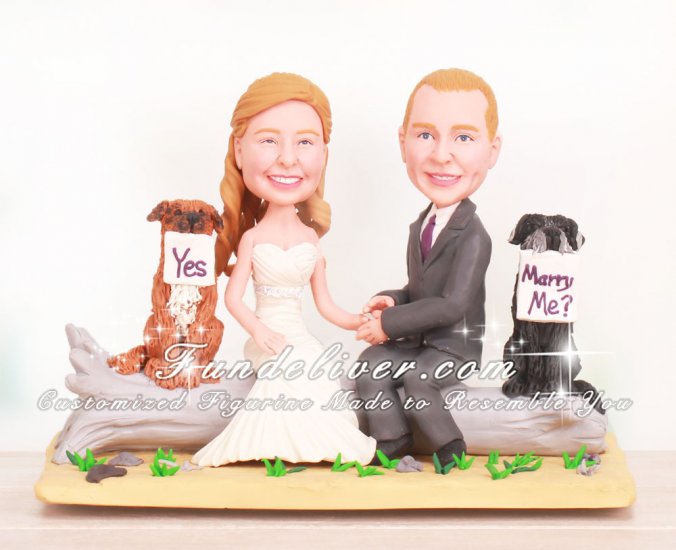 Engagement Cake Toppers - Click Image to Close