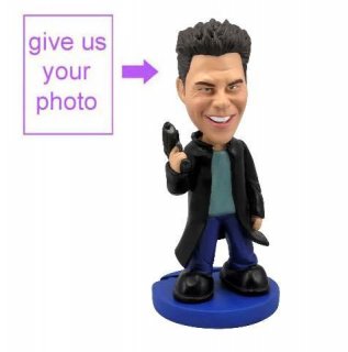 Personalized Gift - Secret Agent Figurine