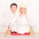Walking Down the Red Carpet Oscar Theme Wedding Cake Toppers