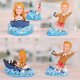 Speed Boat Wakeboarding Cake Toppers