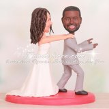 Runaway Groom Wedding Cake Toppers