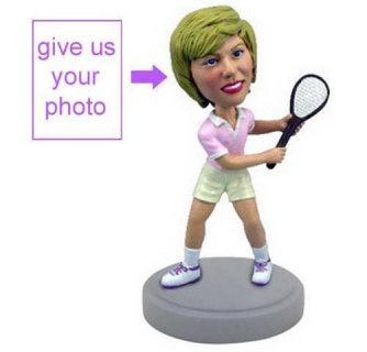 Personalized Sculpted Gift For Tennis Player