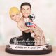 Patriotism and Culture Theme Wedding Cake Toppers