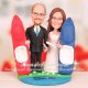 Accountant and Executive Assistant Cake Toppers