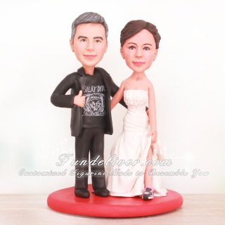 As I Lay Dying Musical Wedding Cake Toppers