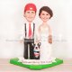St. Louis Cardinals Baseball Wedding Cake Toppers St. Louis Cardinals Baseball Wedding Cake Toppers