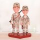 U.S. Army CPT Wedding Cake Toppers