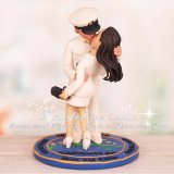 Chief Petty Officer Military Wedding Cake Toppers