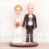 Florida State Seminoles Football Wedding Cake Toppers