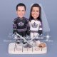Los Angeles L.A. Kings Hockey theme Wedding Cake Toppers
