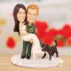 Groom in Flight Suit Air Force Cake Toppers